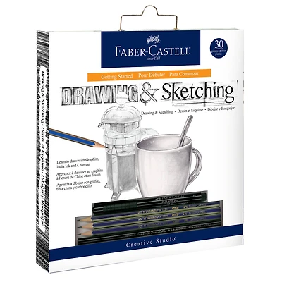 Faber-Castell® Creative Studio® Getting Started Drawing & Sketching Set