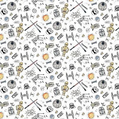 Star Wars™ Astro Cotton Fabric