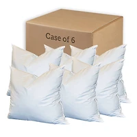 Feather-fil® 6ct. Luxurious Feather & Down Pillow Inserts, 20" x 20"