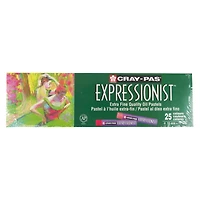 Sakura Cray-Pas Expressionist Oil Pastel Set, 25-Colors