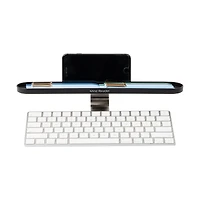 Mind Reader Anchor Collection Black Over Keyboard Shelf