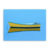 Yellow Girl Canvas Giclee