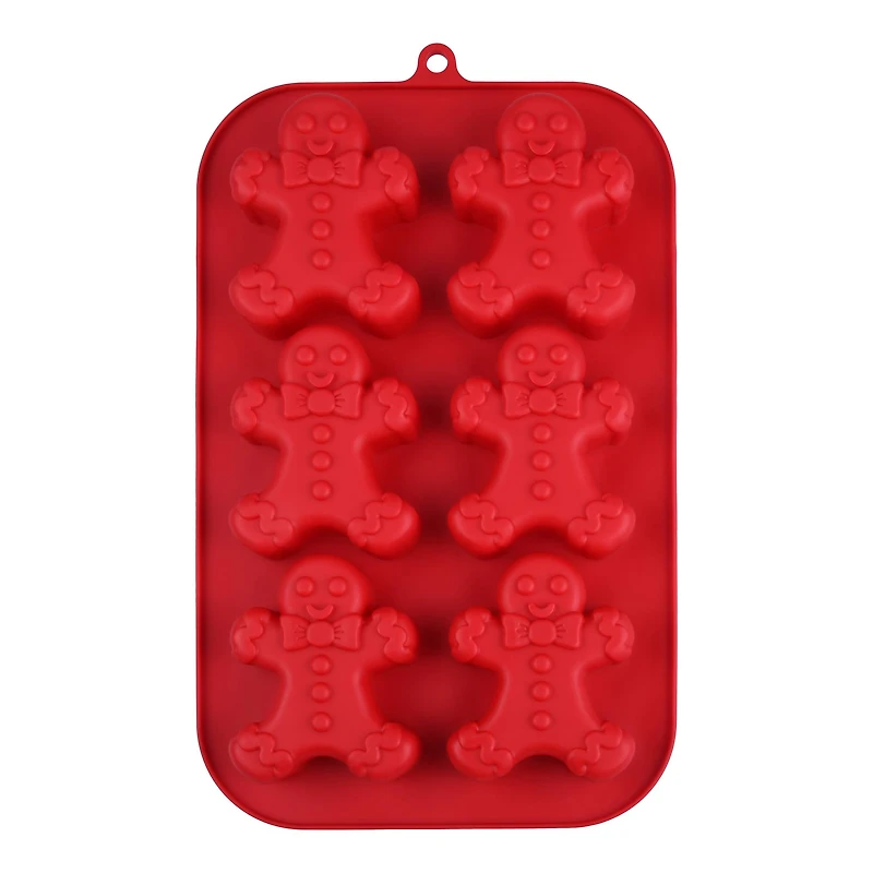 Gingerbread Man Silicone Treat Mold by Makery™