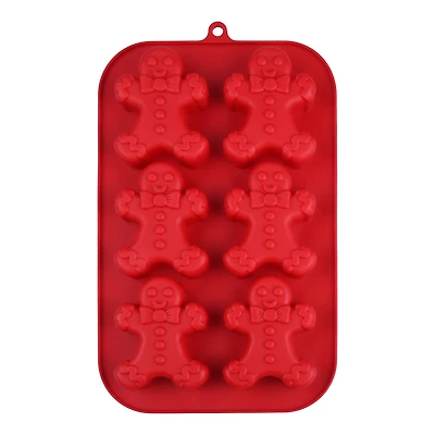 Gingerbread Man Silicone Treat Mold by Makery™