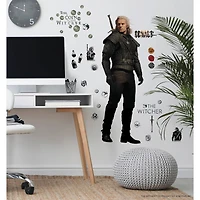 RoomMates The Witcher Geralt Giant Peel & Stick Wall Decals