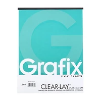 Grafix® Clear-Lay™ Plastic Film Pad