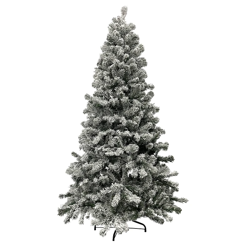 6.5ft. Unlit Heavily Flocked Madison Pine Artificial Christmas Tree
