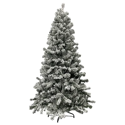 6.5ft. Unlit Heavily Flocked Madison Pine Artificial Christmas Tree