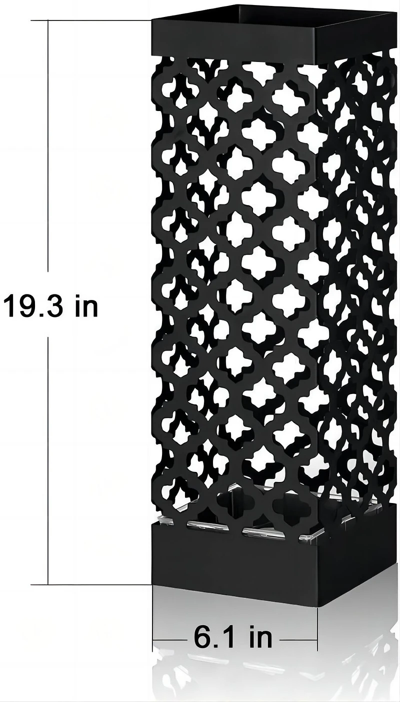 NEX™ Black Metal Umbrella Stand Rack