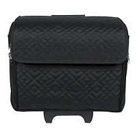 Everything Mary Black Rolling Sewing Machine Tote