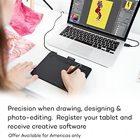 Wacom Intuos Small Graphics Tablet with Software