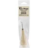 Lacis 3mm Punch Needle Rug Hook with Wood Handle