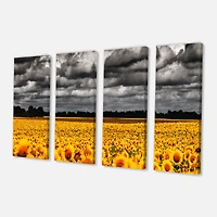 Designart - Van Gogh Summer with Clouds