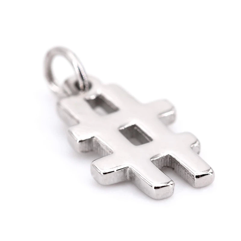 Sterling Silver Number Charm by Bead Landing