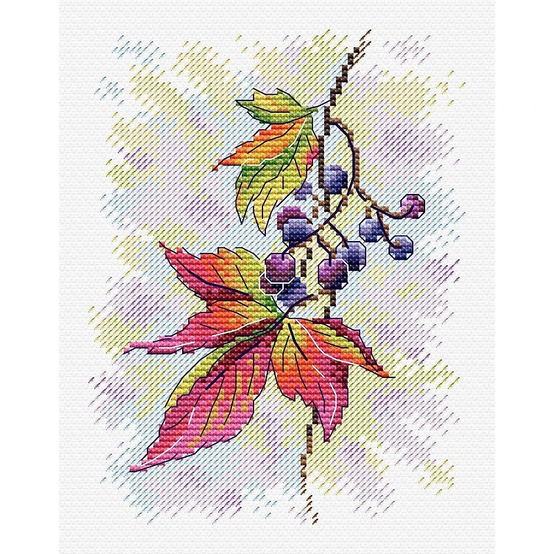 MP Studia Fragrant Vine Cross Stitch Kit