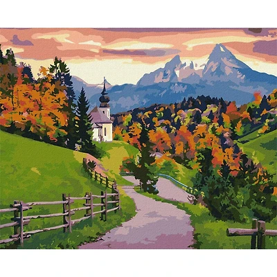 Autumn Silence Painting by Numbers Kit