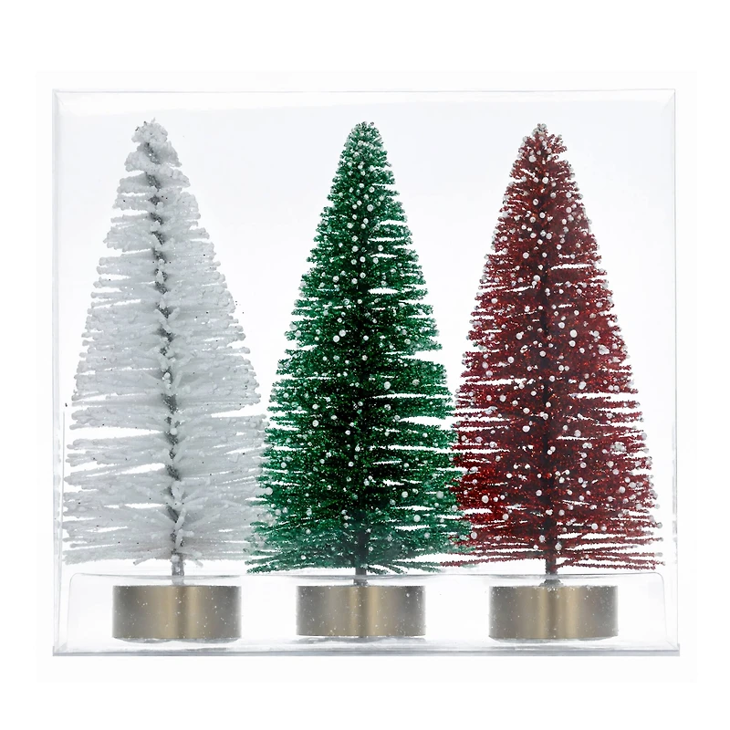 Mini Red, White & Green Trees, 3ct. by Ashland®