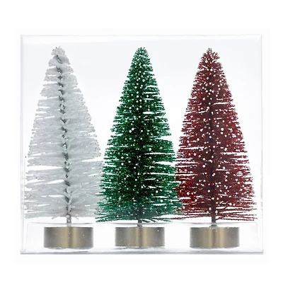 Mini Red, White & Green Trees, 3ct. by Ashland®