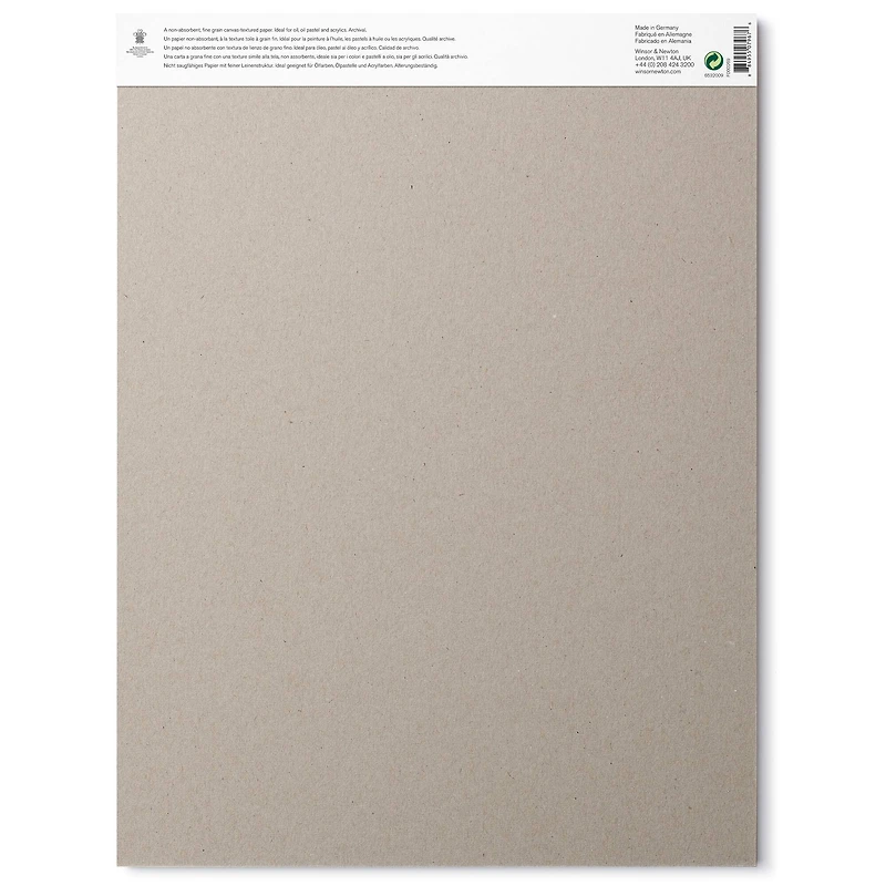 Winsor & Newton™ Oil & Acrylic 108lb. Canvas-Textured Paper Pad