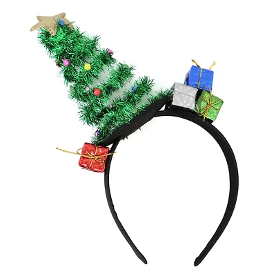 Tinsel Tree & Gifts Headband by Celebrate It™