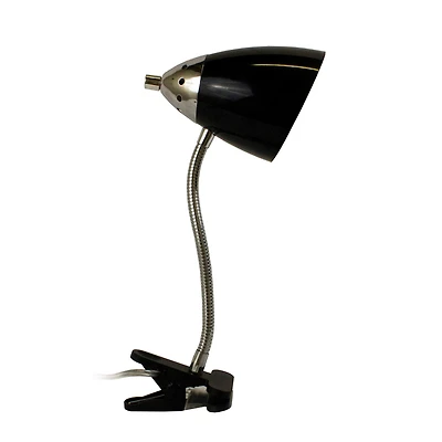 LimeLights 17.5" Flossy Flexible Gooseneck Clip Light Desk Lamp