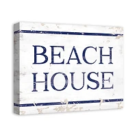 Beach House Canvas Wall Art