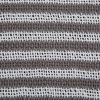 Gray Square Throw