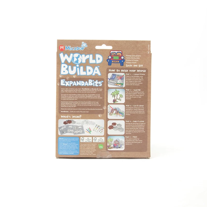 Micador jR. WorldBuilda ExpandaBits, Salty the SUV