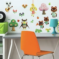 RoomMates Animal Crossing Peel & Stick Wall Decals