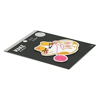 Iron-On & Adhesive Cat Embroidered Patch by Make Market®