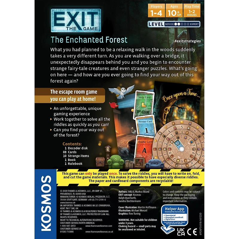 Thames & Kosmos EXIT: The Enchanted Forest Game