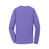 Port & Company® Beach Wash® Garment-Dyed Long Sleeve Pocket T-Shirt
