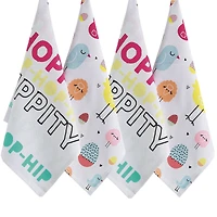 DII® Hippity Hoppity Dishtowels, 4ct.