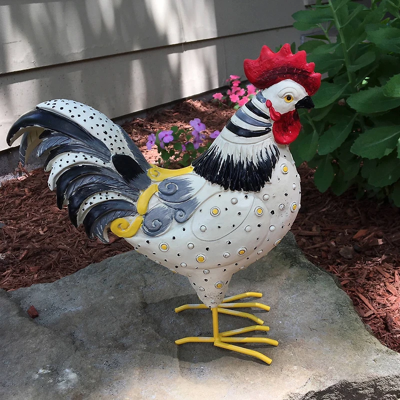 Santa's Workshop 12" Fancy Rooster