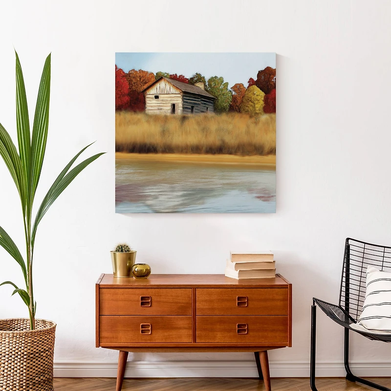 Cabin Fever Canvas Wall Art