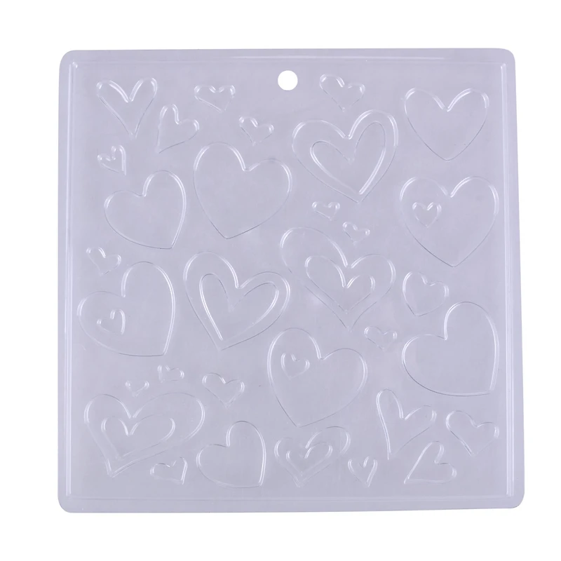 Hearts Plastic Candy Mold by Makery™
