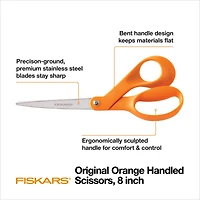 Fiskars® Premier Original Orange-Handled Scissors