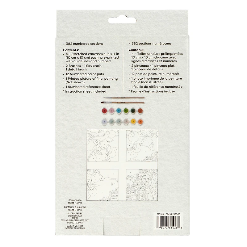 Coastal Paint-by-Number Gallery Mini Kit by Artist's Loft™