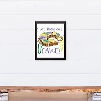Let Them Eat Cake Floating Framed Canvas