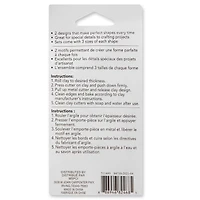 Square & Circle Premium Clay Cutters By Craft Smart®