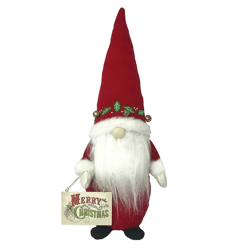 Santa's Workshop 15" Merry Christmas Gnome