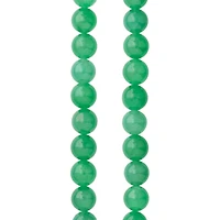12 Pack:  Green Aventurine Round Beads, 8mm by Bead Landing™