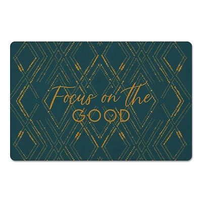 Focus on the Good Geo Diamond Floor Mat