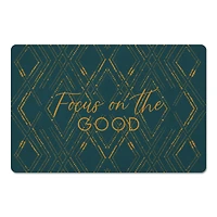 Focus on the Good Geo Diamond Floor Mat