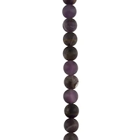Matte Amethyst Round Beads, 8mm by Bead Landing™