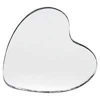 1" Heart Glass Mirrors, 50ct. by Make Market®