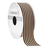 1" x 5yd. Striped Ribbon by Celebrate It® Classic