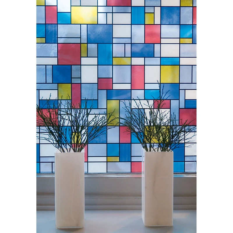 Brewster Mondrian Window Film, 2ct.