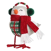 6.5" Bird with Earmuffs Tabletop Décor by Ashland®