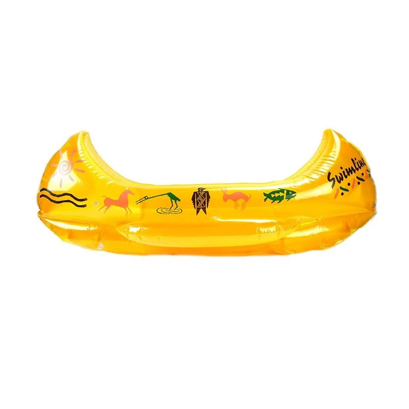 Swimline 4ft. Inflatable Canoe Swimming Pool Float